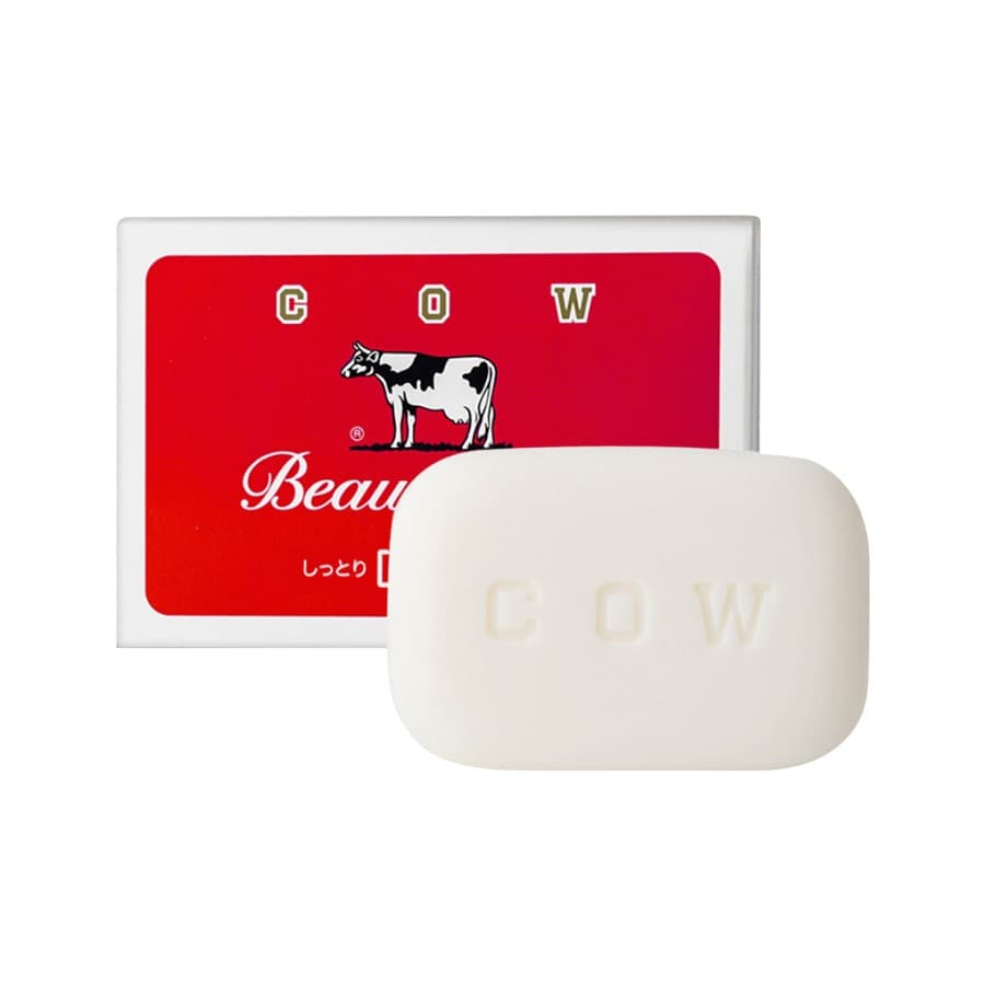 COW BRAND Beauty Soap 90g-Red Box